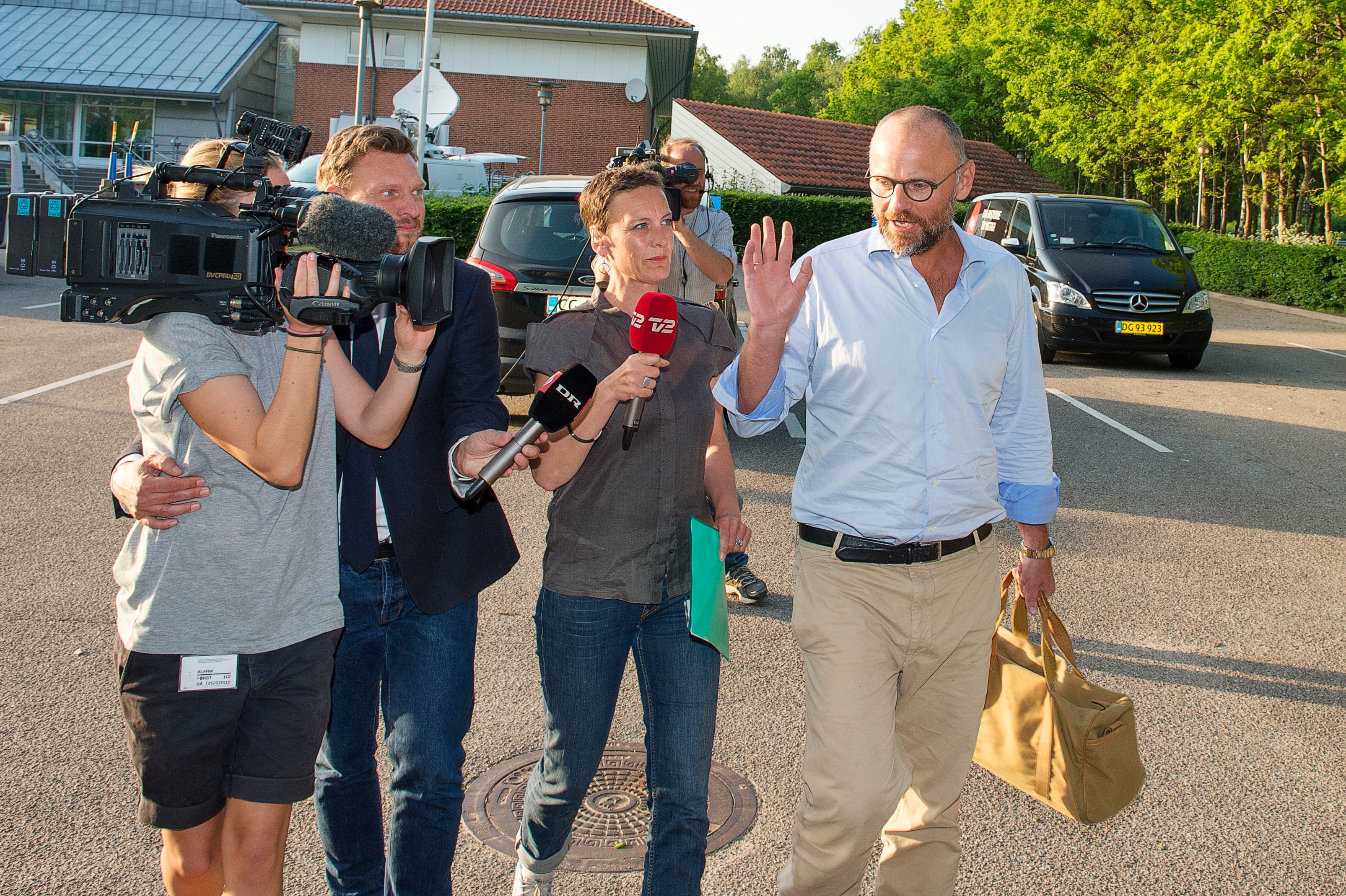 Ken B. Rasmussens bog ‘Livet, det forbandede’ blotlagde en praksis hos Se og Hør, der har fået voldsomme konsekvenser for daværende chefredaktør Henrik Qvortrup. Ken B. Rasmussen betegner selv bogen som fiktion.  Foto: Polfoto