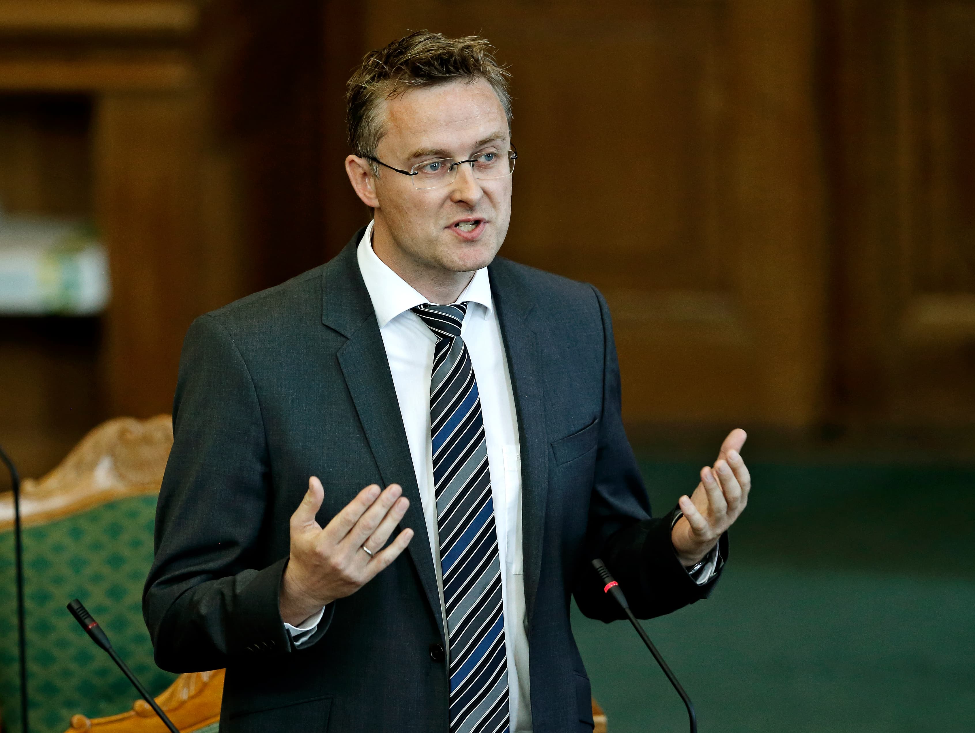 Jacob Jensen (V) har ikke store følelser for den sociale særtilskudspulje. Foto: Jens Dresling / Polfoto