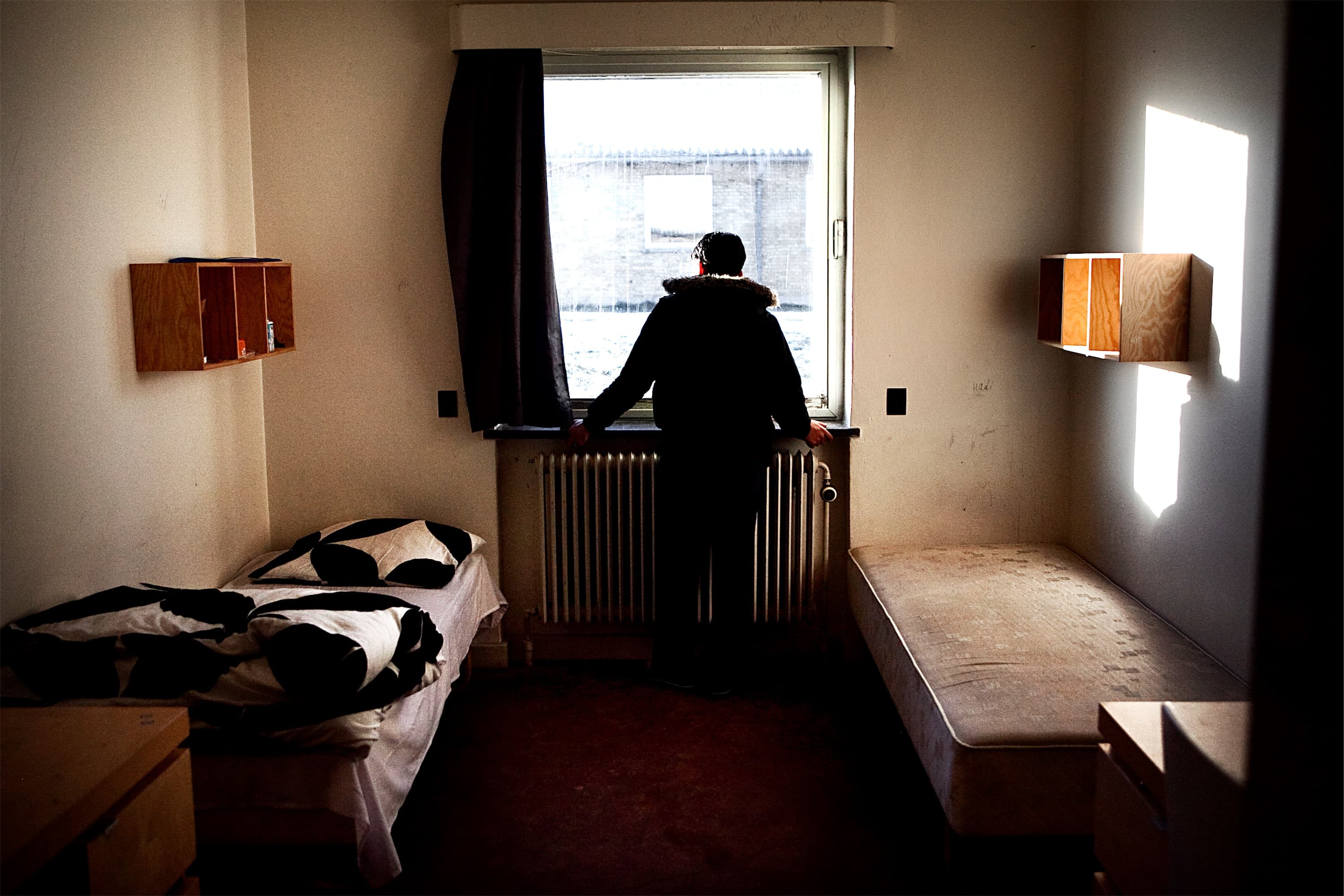 Blandt andet uvisheden om opholdets længde stresser de uledsagede børn og stækker deres motivation for at få en uddannelse og lade sig integrerere.
Foto: Polfoto