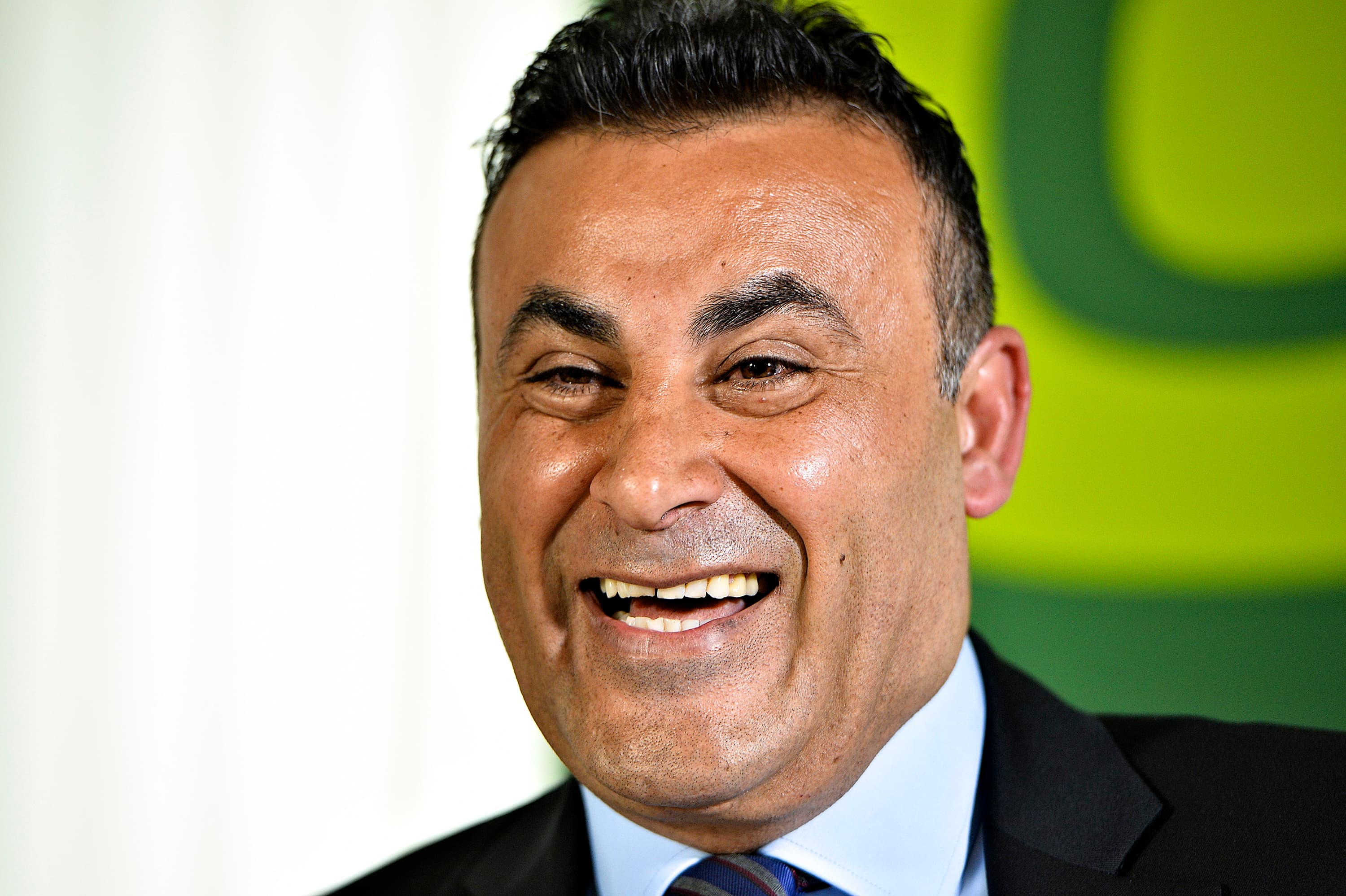 Den tidligere radikale, Ny Alliance – og dernæst konservative politiker Naser Khader er vendt hjem fra USA. Nu vil han stå på mål for et Danmark truet af naziislamisme og masseindvandring. 
Foto: Polfoto