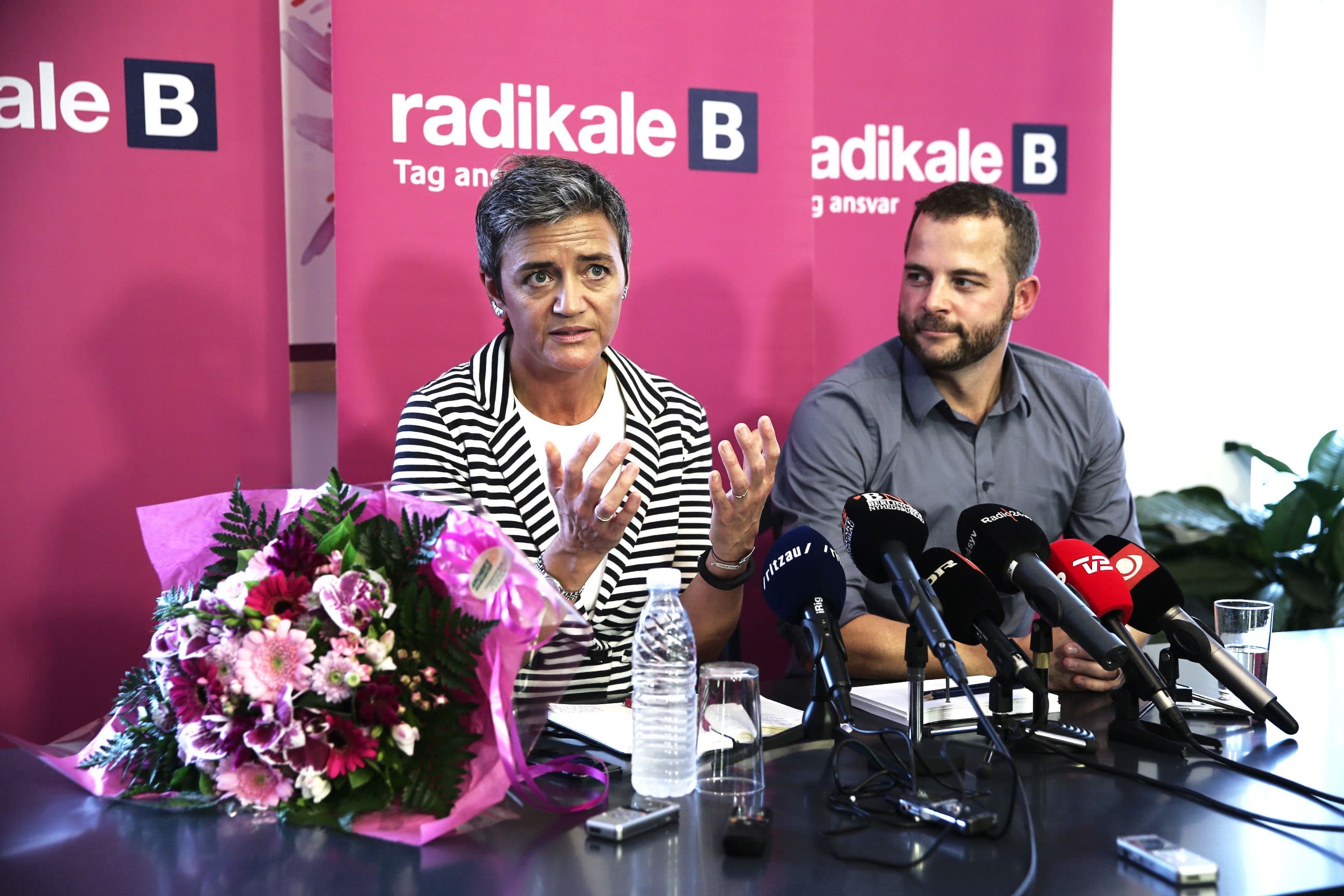 Til pressemøde hos De Radikale, som har valgt Morten Østergaard som leder efter Margrethe Vestager. Han har – måske ikke uventet – haft svært ved at løfte arven efter sin forgænger, der i dag er EU-kommissær.
Foto: Jacob Ehrbahn / Polfoto