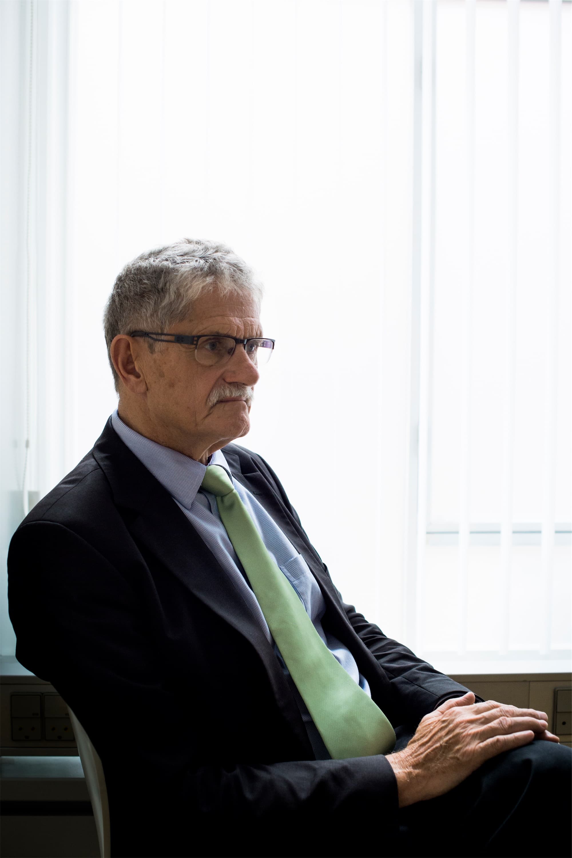 Mogens Lykketoft mødtes i sidste uge med repræsentanter for Green Cities i Københavns Lufthavn. Her blev der diskuteret klimamålsætninger, og Lykketoft fik et par gode råd med til sit arbejde i FN’s generalforsamling. Foto: Ida Munch / Polfoto