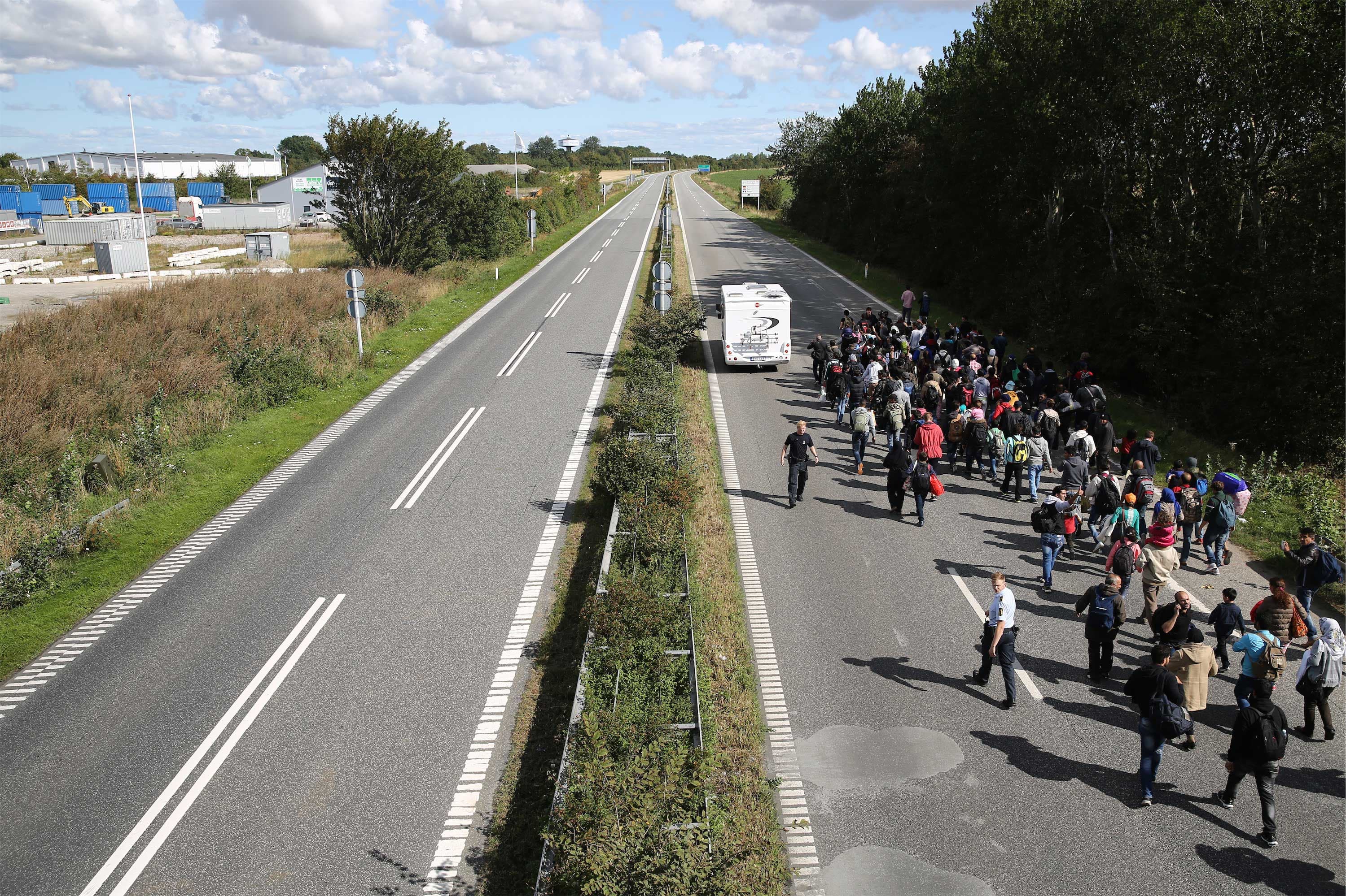 Mens flygtningesituationen ændrede sig markant fra dag til dag, holdt KL forleden Integrationstræf i Kolding. Her blev Inger Støjberg gået på klingen af de kommunale integrationsmedarbejdere, der ville have konkrete svar. Foto: Polfoto