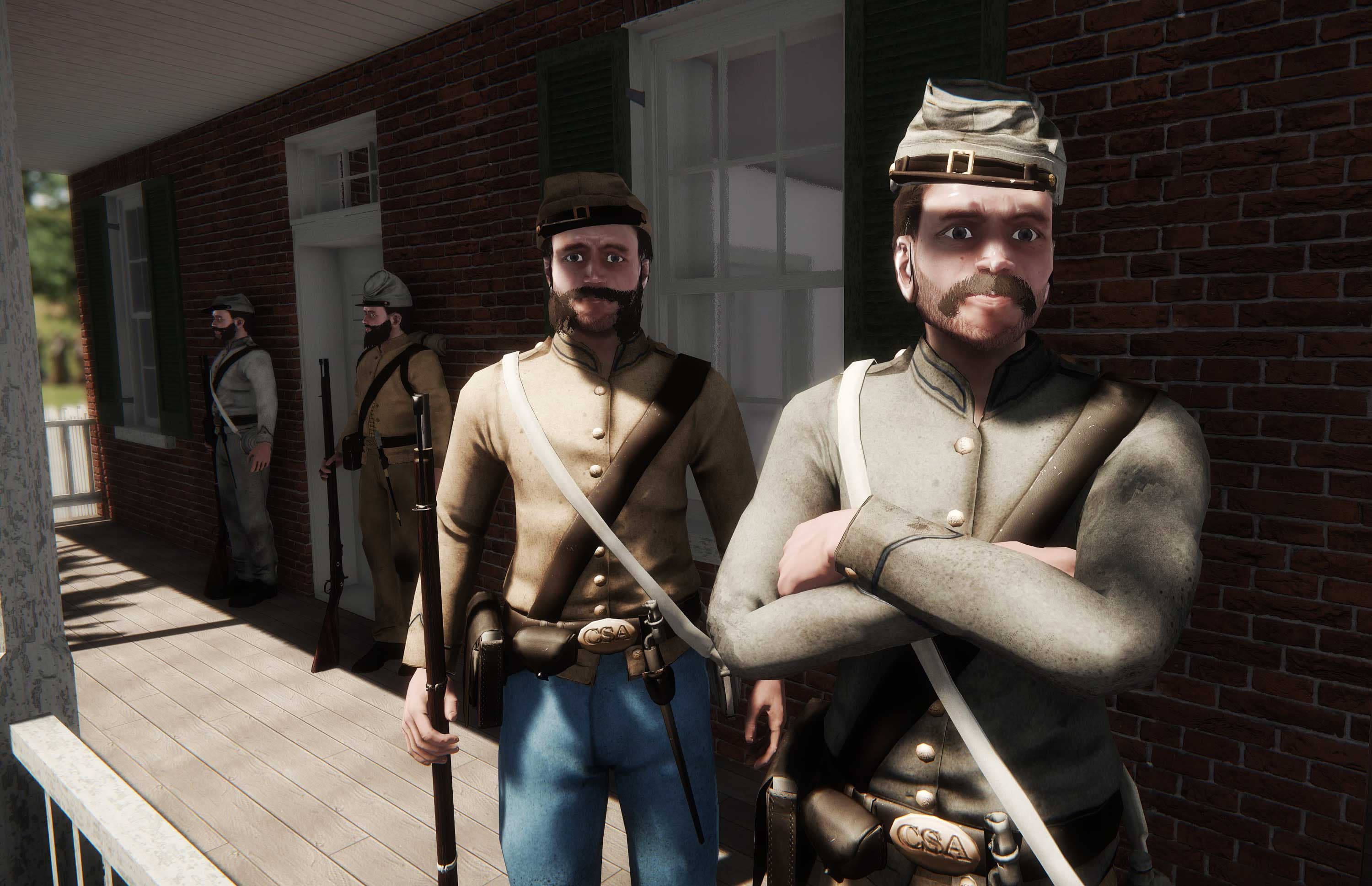 Soldaten er fra spillet “War of Rights, der stadig er under udvikling, men blev sparket i gang i det EU-støttede Scandinavian Game Developers i Grenaa. Scandinavian Game Developers er netop blevet kåret til årets RegioStar som et eksempel på, hvordan udviklingsmidler fra EU anvendes hensigtsmæssigt.
Foto: War of Rights / Campfire Games