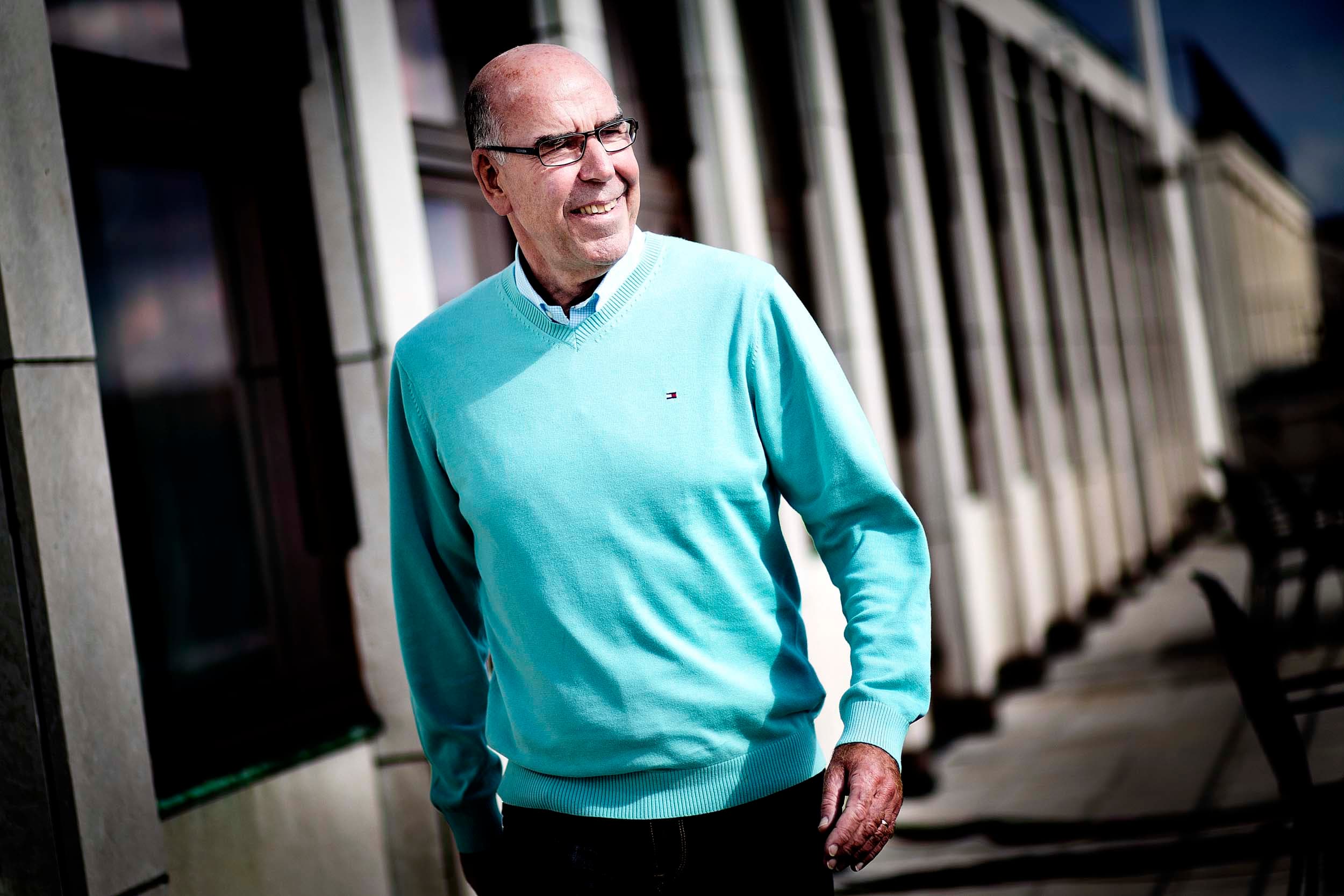 Børnerådets formand rækker hånden ud til Kommunernes Landsforening: Per Larsen mener det er en oplagt opgave for KL at formidle og organisere erfaringsudveksling på tværs af kommunerne.
Foto: Magnus Holm / Polfoto
