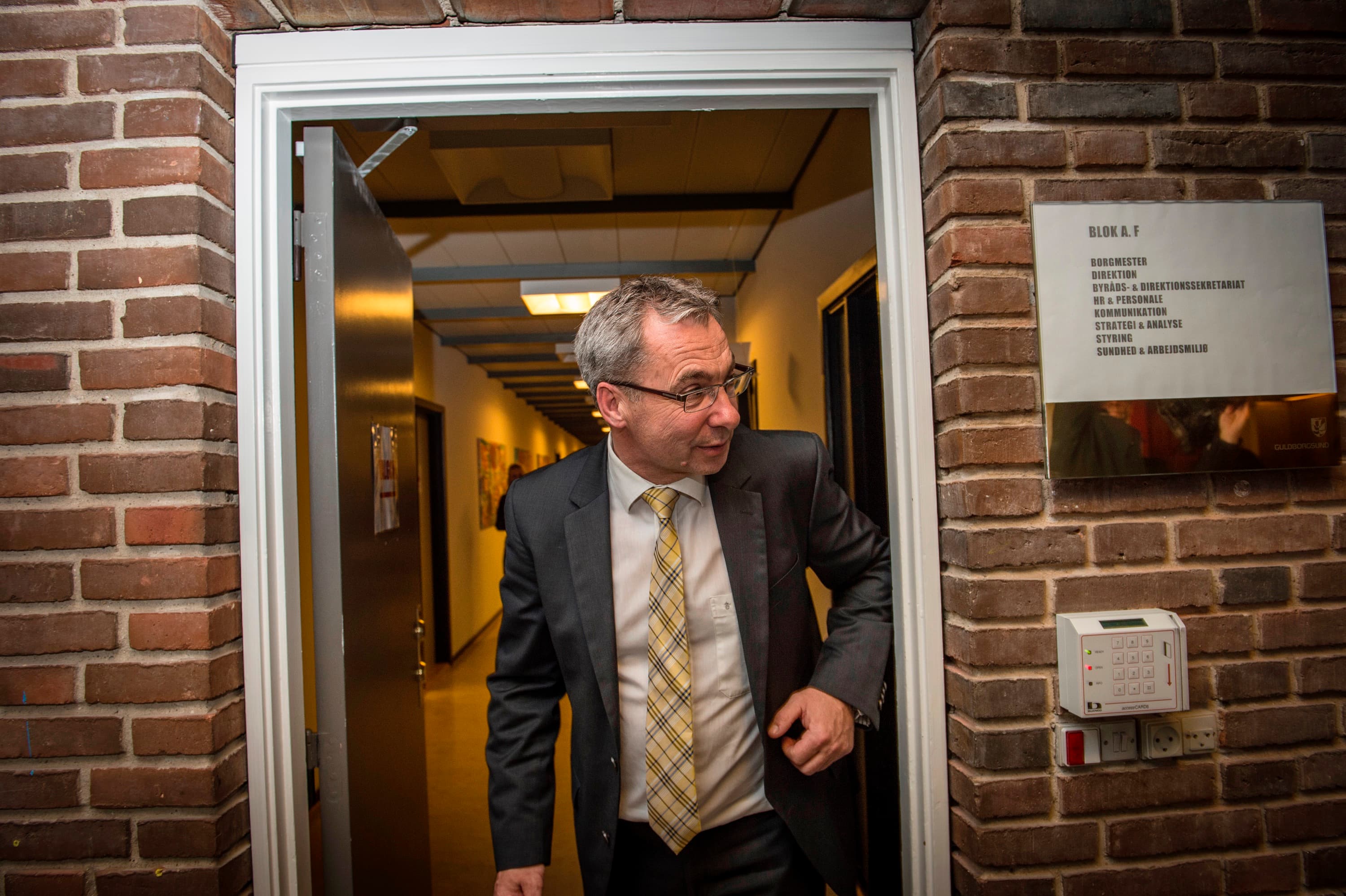 John Brædder, borgmester i Guldborgsund. Foto: Per Rasmussen 