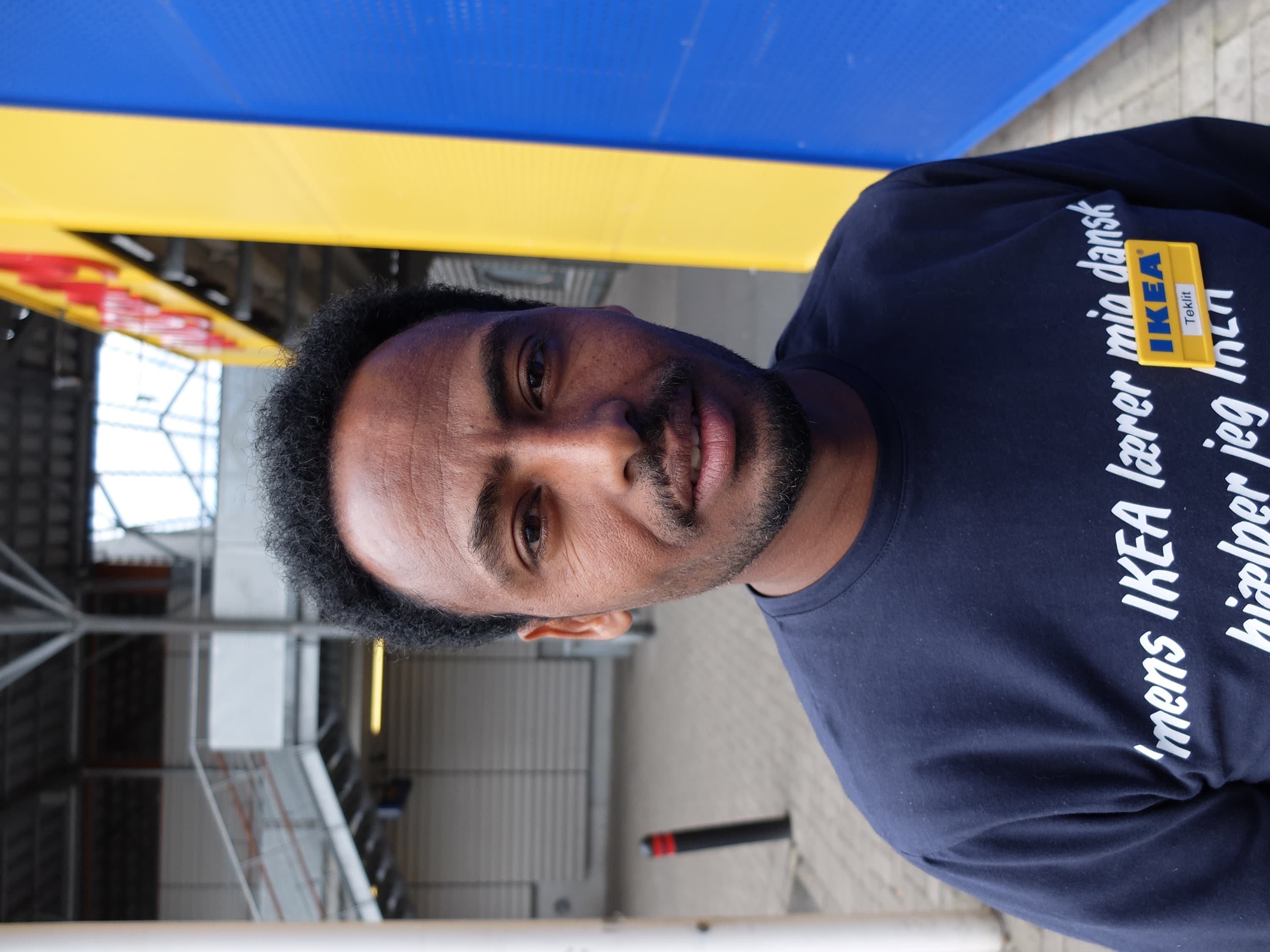 Teklit Kidane flygtede fra militærtjeneste og manglende demokrati i Eritrea i 2007 og blev anholdt flere gange efterfølgende - blandt andet i Sudan - inden han kom til Danmark i juli 2014.
Foto: Søren Engelbrecht