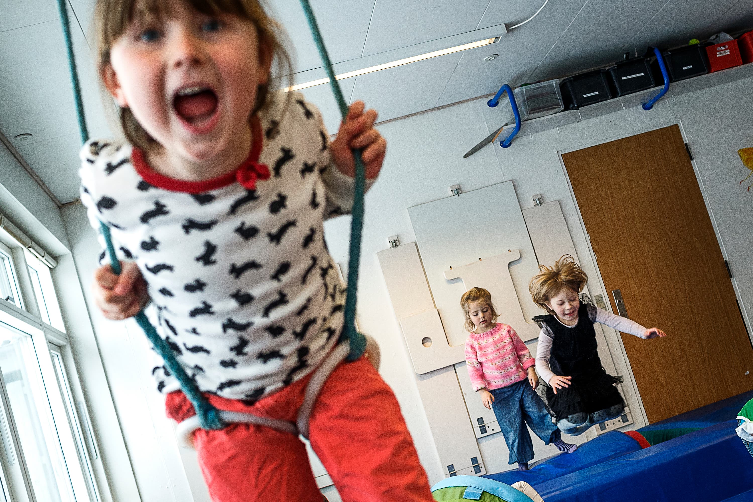 Problemet er ikke skærmen, lyder det fra Sundhedsstyrelsen. Problemet er, at tiden med skærm er stillesiddende. Foto: Mikkel Berg Pedersen / Polfoto