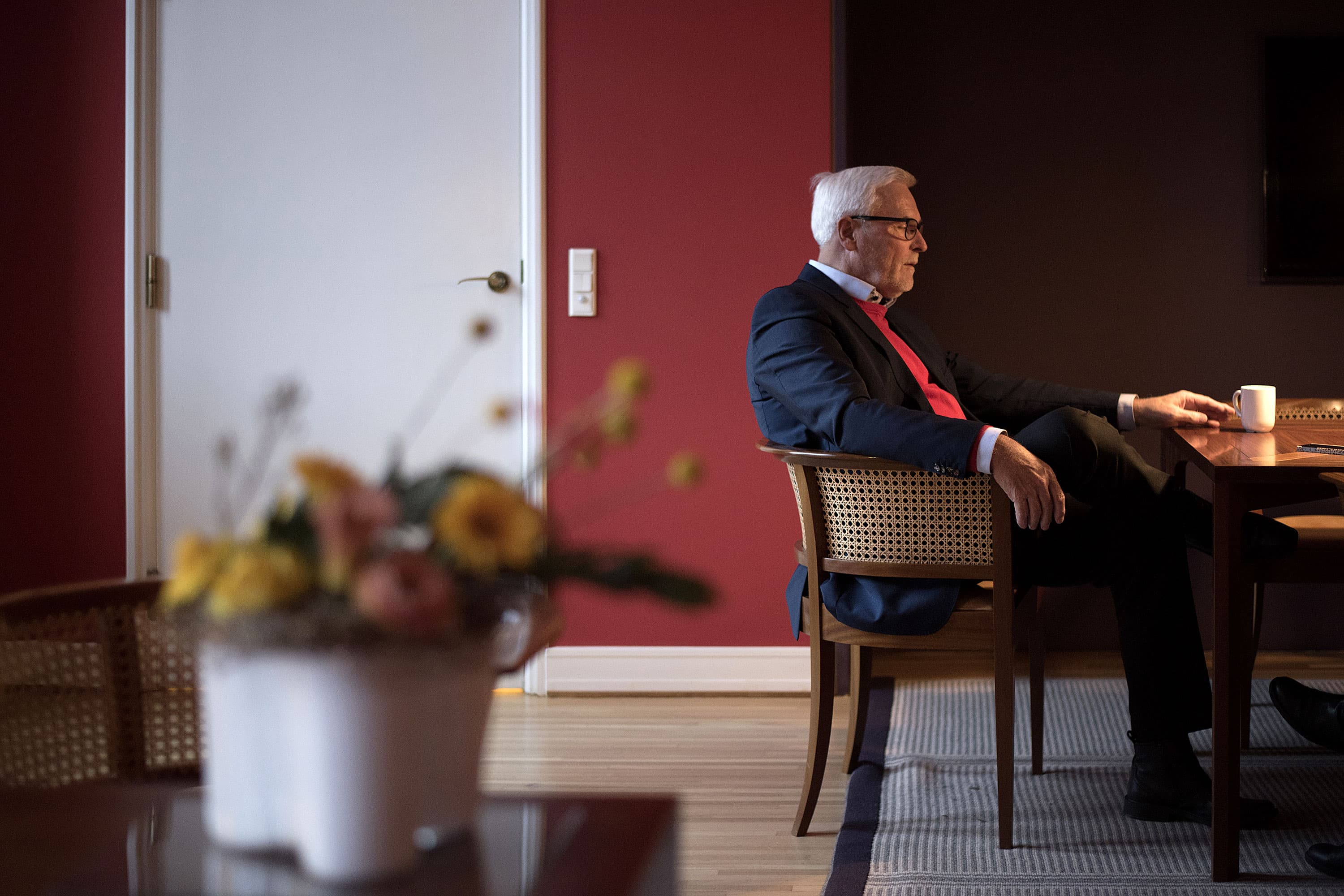 Anker Boyes telefonregning på en kvart million kroner var årsag til henvendelsen, som nu har fået Ankestyrelsen til at indskærpe reglerne.
Foto: Trondur Dalsgaard / Polfoto