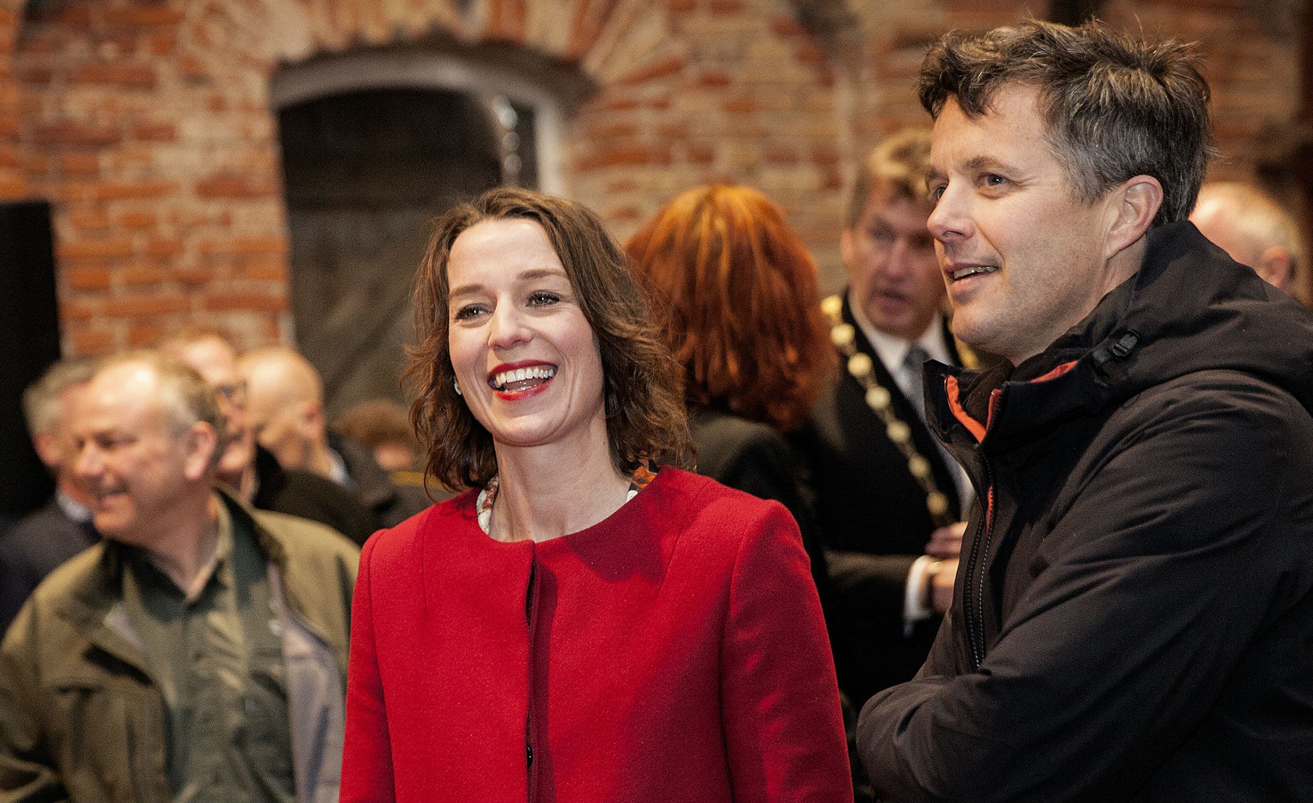 Kirsten Brosbøl i selskab med kronprins Frederik, da hun som miljøminister var med til at indvie nationalparken Skjoldungernes Land.