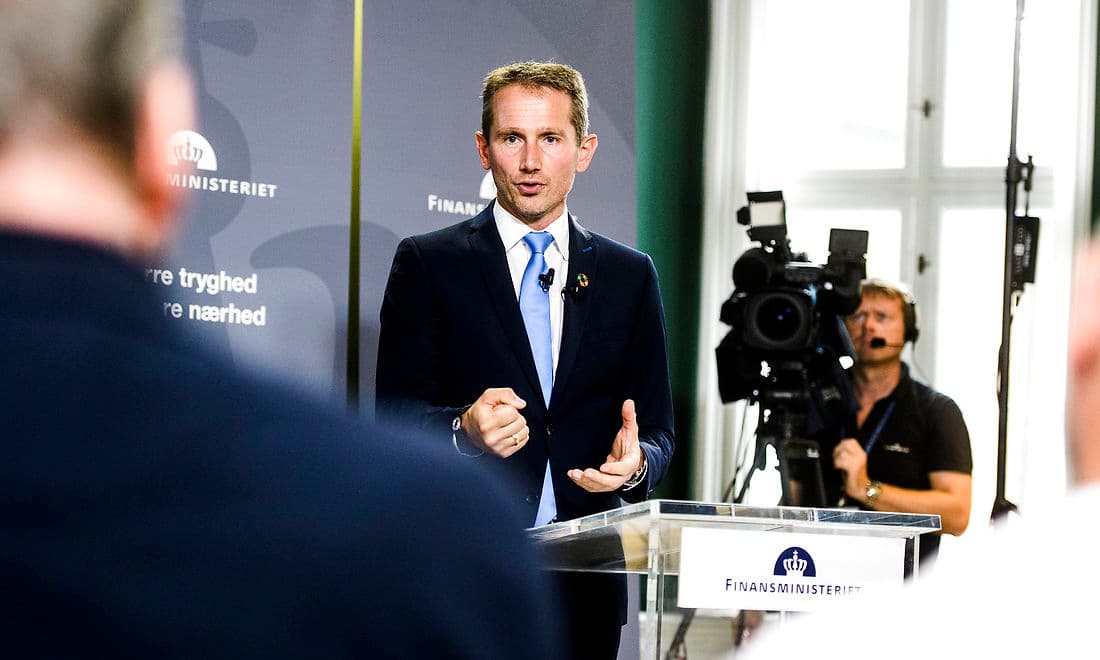 Især sundhed prioriteres, sagde finansminister Kristian Jensen (V).