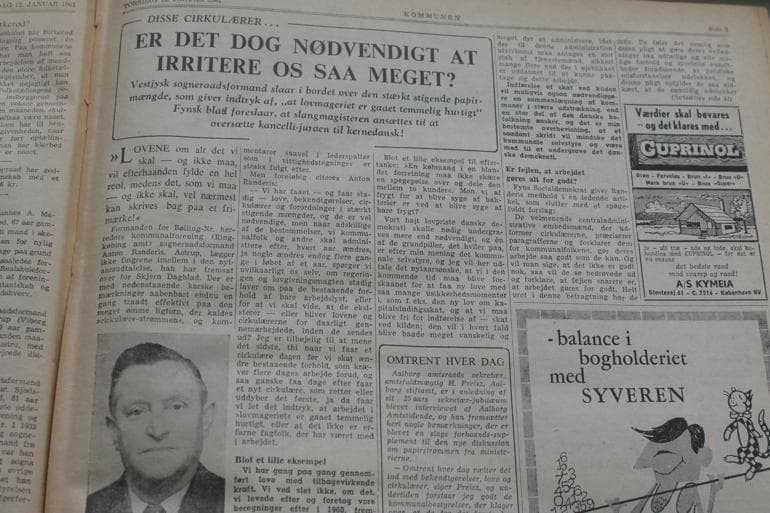 Fra arkivet: Er det dog nødvendigt at irritere os saa meget?