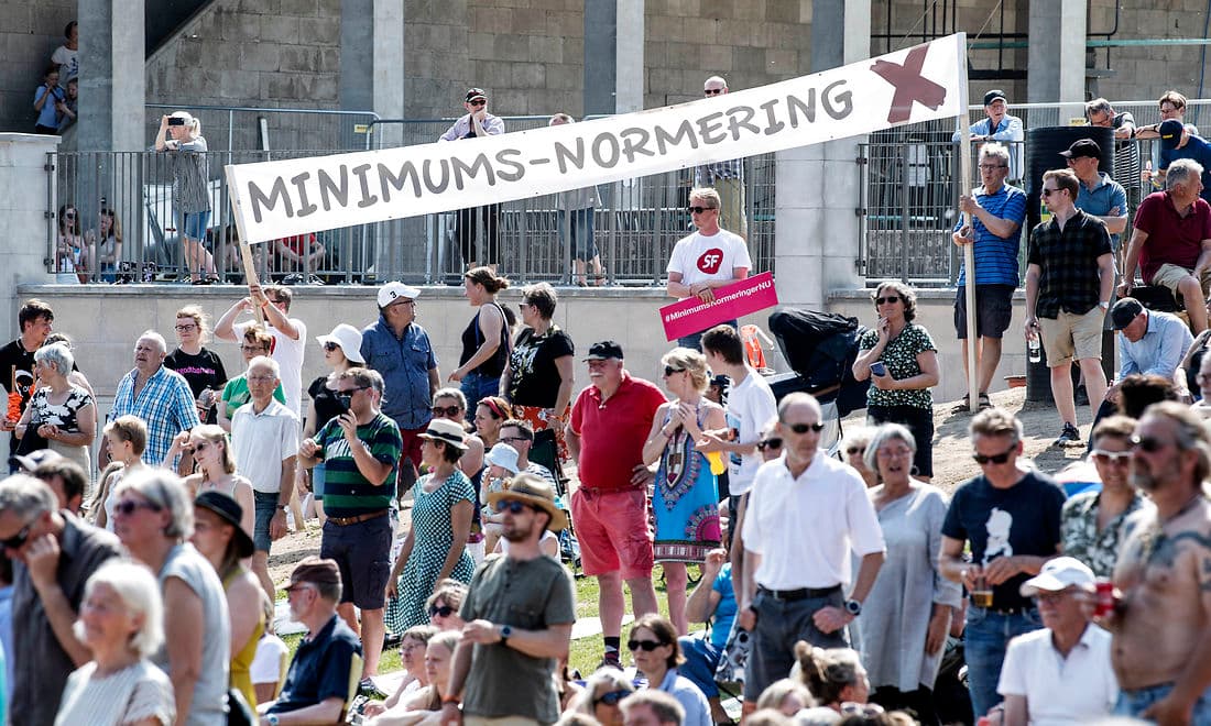 I valgkampen var minimumsnormeringer i daginstitutioner en af de helt store dagsordener.