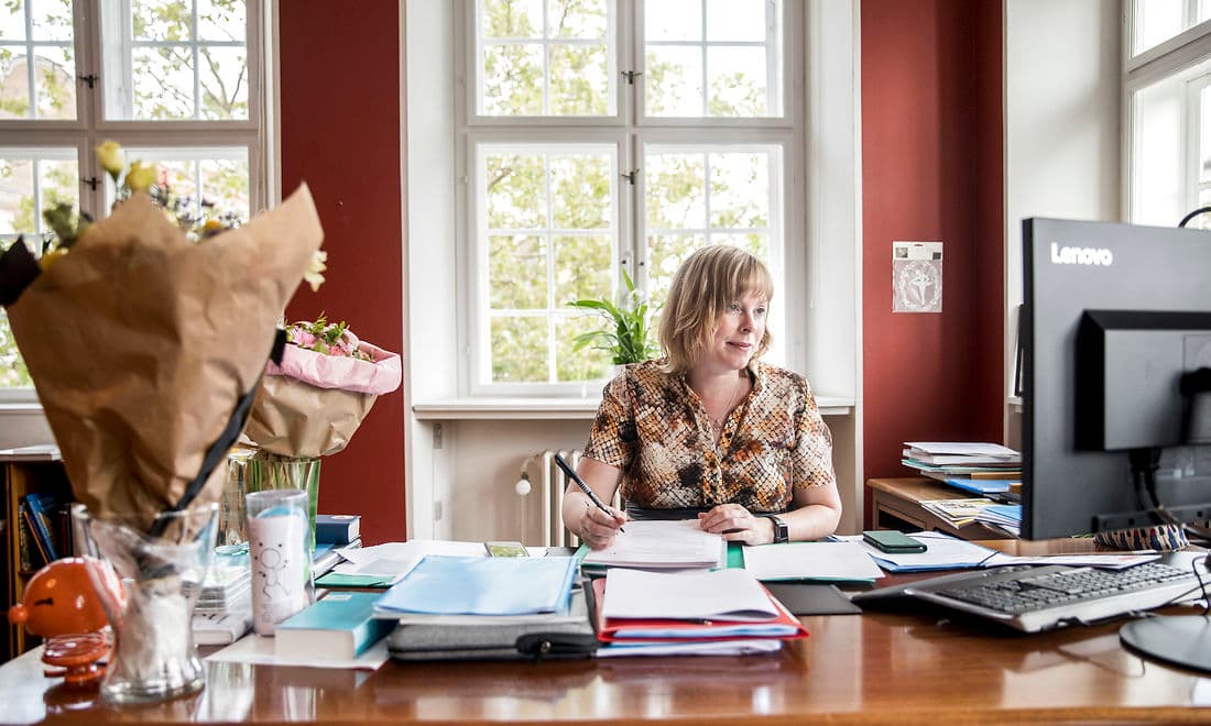 Som minister skal Joy Mogensen (S) inden længe stå i spidsen for blandt andet medieforhandlinger. I løbet af efteråret skal hun også på barsel.