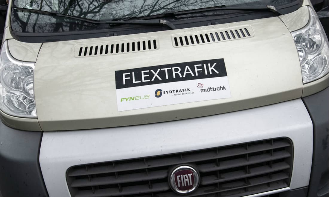 Flextrafik kører der, hvor den kollektive trafik mangler. Ordningen fungerer ofte som samkørsel, hvor flere passagerer køre sammen, hvis de skal samme vej. Det er hovedsageligt ældre, der bruger ordningen.