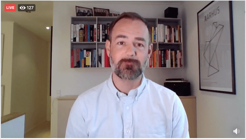 Jacob Bundsgaard (S) inviterede mandag eftermiddag til borgermøde på Facebook. 