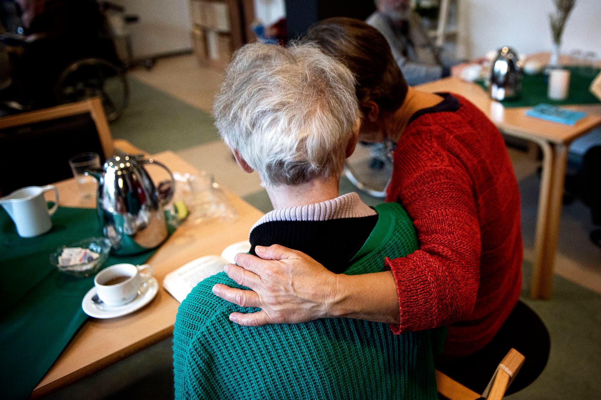 Mette Andresen taler om en særlig ånd, en utrættelig imødekommenhed, hos personalet på de amerikanske plejehjem hun besøgte. Nu skal de amerikanske metoder indføres på Lollands plejehjem.