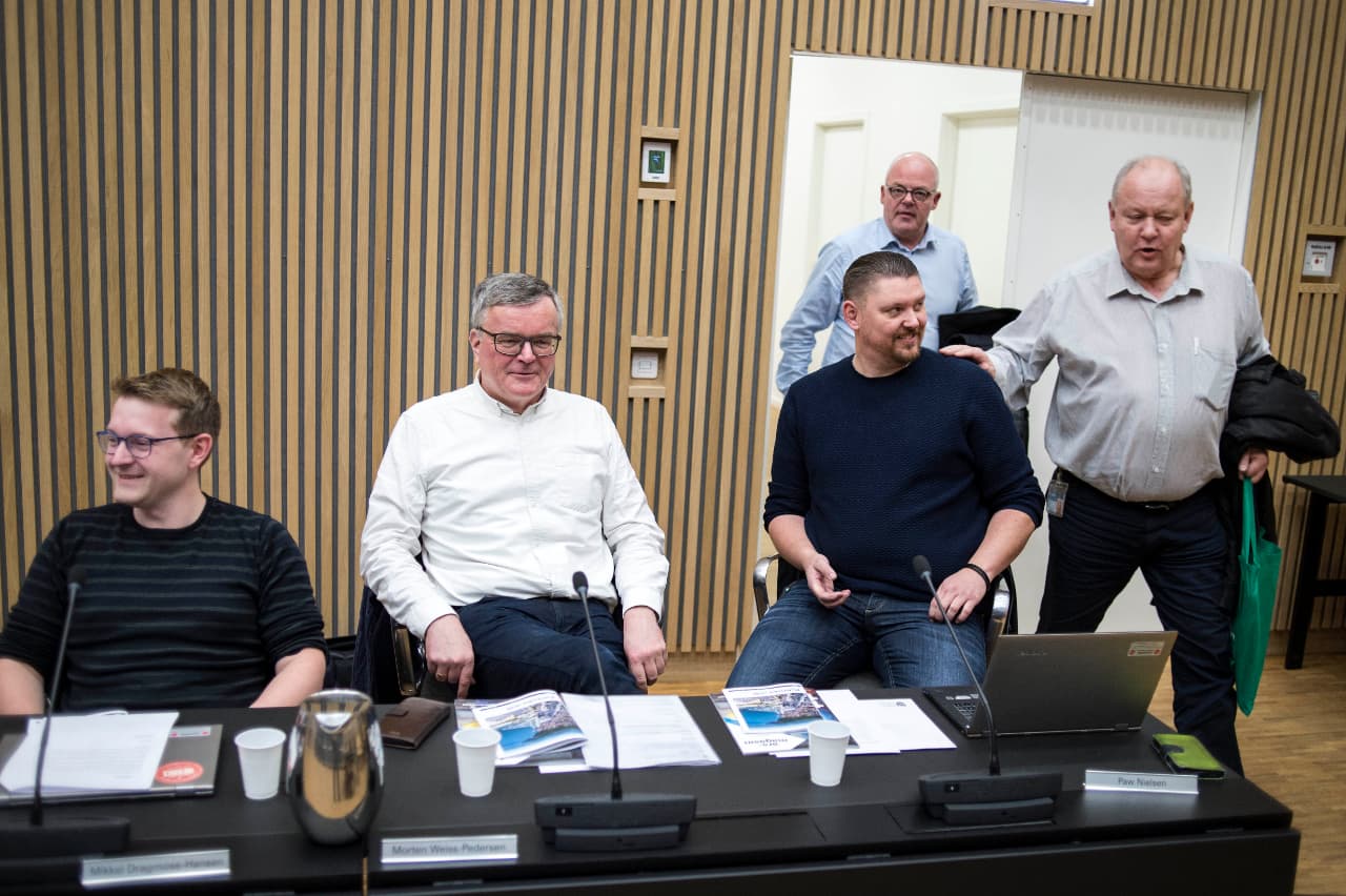 Ligestillingen halter fortsat i lokalpolitik. Middelfart en af de kommuner, der har færrest kvindelige politikere med kun fem ud af 25 i byrådet. Her ses et udsnit af byrådet til deres første møde efter valget i 2017.