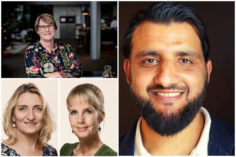 Bente Sorgenfrey, Ahmad Durani, Birgitte Vind og Kathrine Olldag peger alle på, at det kræver handling fra kommunerne at få flere ledere med anden etnisk baggrund.