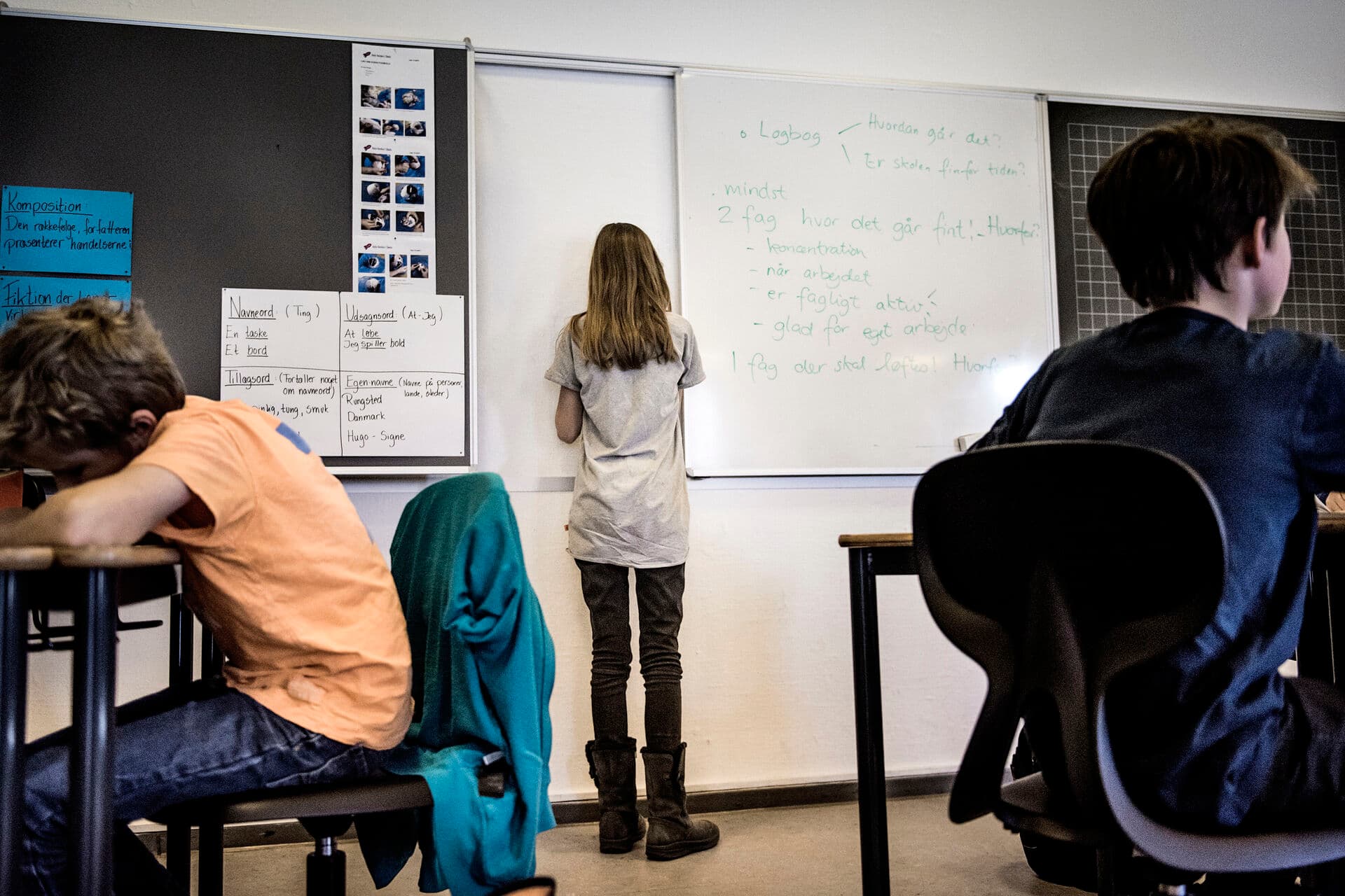 Mange folkeskoler kæmper med lave klassekvotienter, og det kan påvirke elevernes trivsel. (Arkivfoto.)
