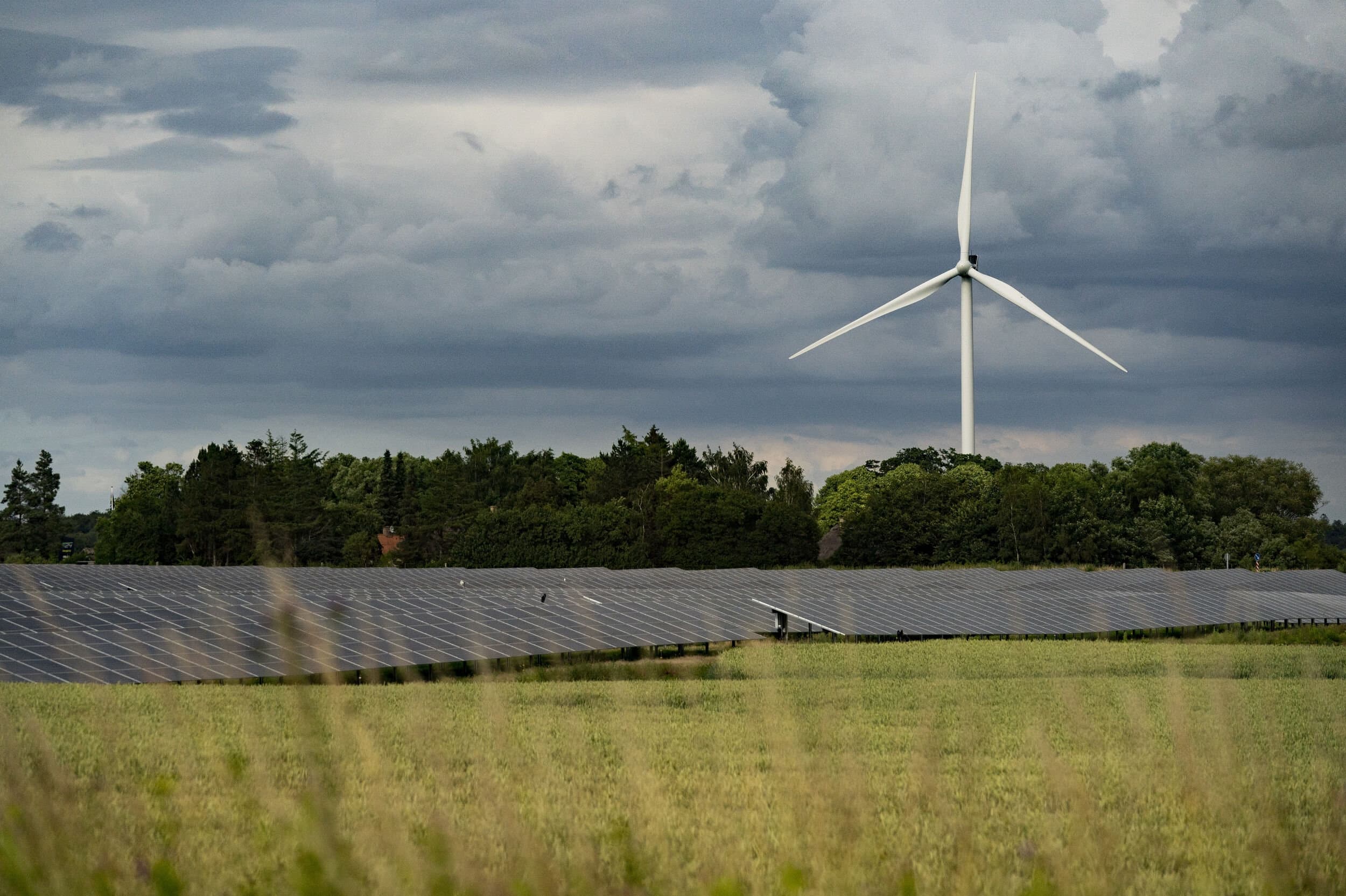 Med energiparker prøver man at skabe et samlet sted at placere vindmøller og solceller, så der kan opnås stordriftsfordele, og nabo- og miljøgener kan mindskes. (Arkivfoto).