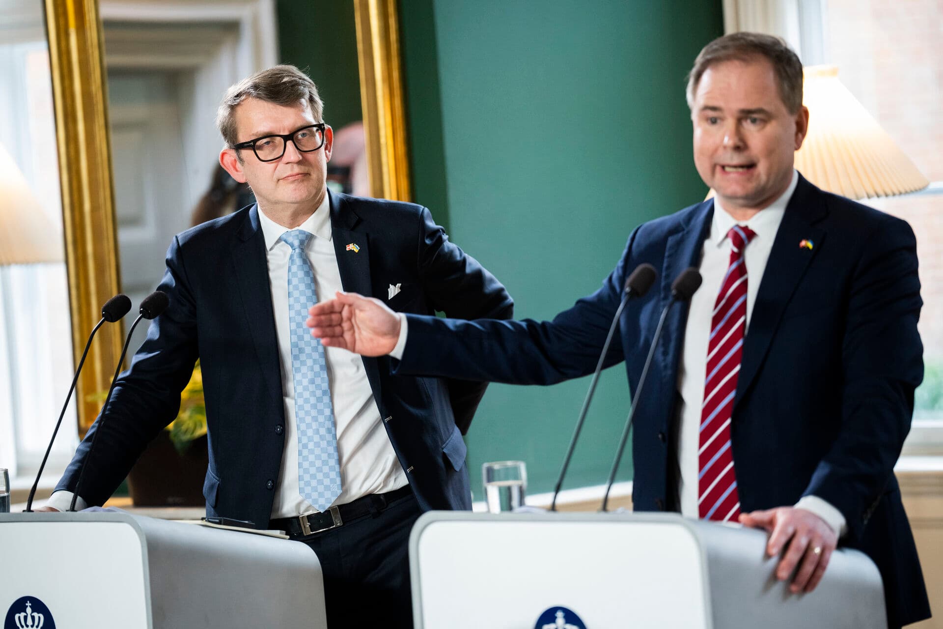   Forsvarsminister og fungerende økonomiminister Troels Lund Poulsen (V) og finansminister Nicolai Wammen (S) kommer til at spille hovedroller i to centrale udspil dette efterår: Skattereformen og 2030-planen.
