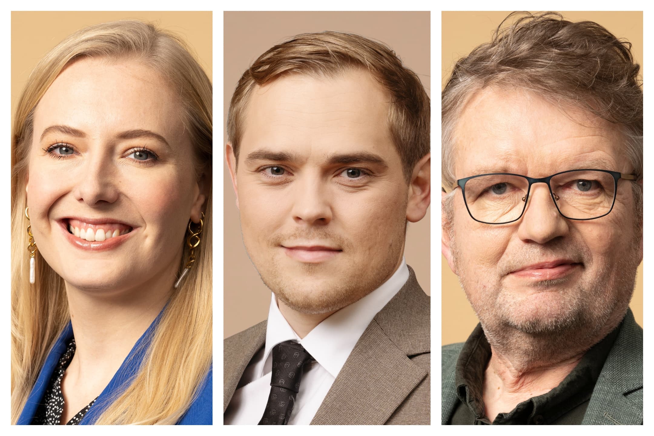 Anne Paulin (S), Carl Andersen (LA) og Karsten Filsø (SF) lyttede alle med under Indenrigsudvalgets åbne høringer om kommunernes fremtidige økonomi.