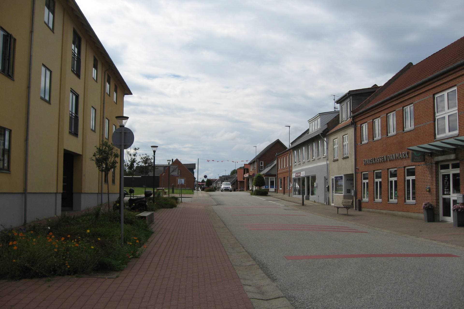 På Snedsteds hovedgade står mange butikslokaler tomme som i andre småbyer rundt i landet. Men byen giver ikke op uden kamp for en fremtid, og nu har lokale  aktivister fået hjælp fra arkitektstuderene, som giver friske bud på overlevelsesinitiativer.