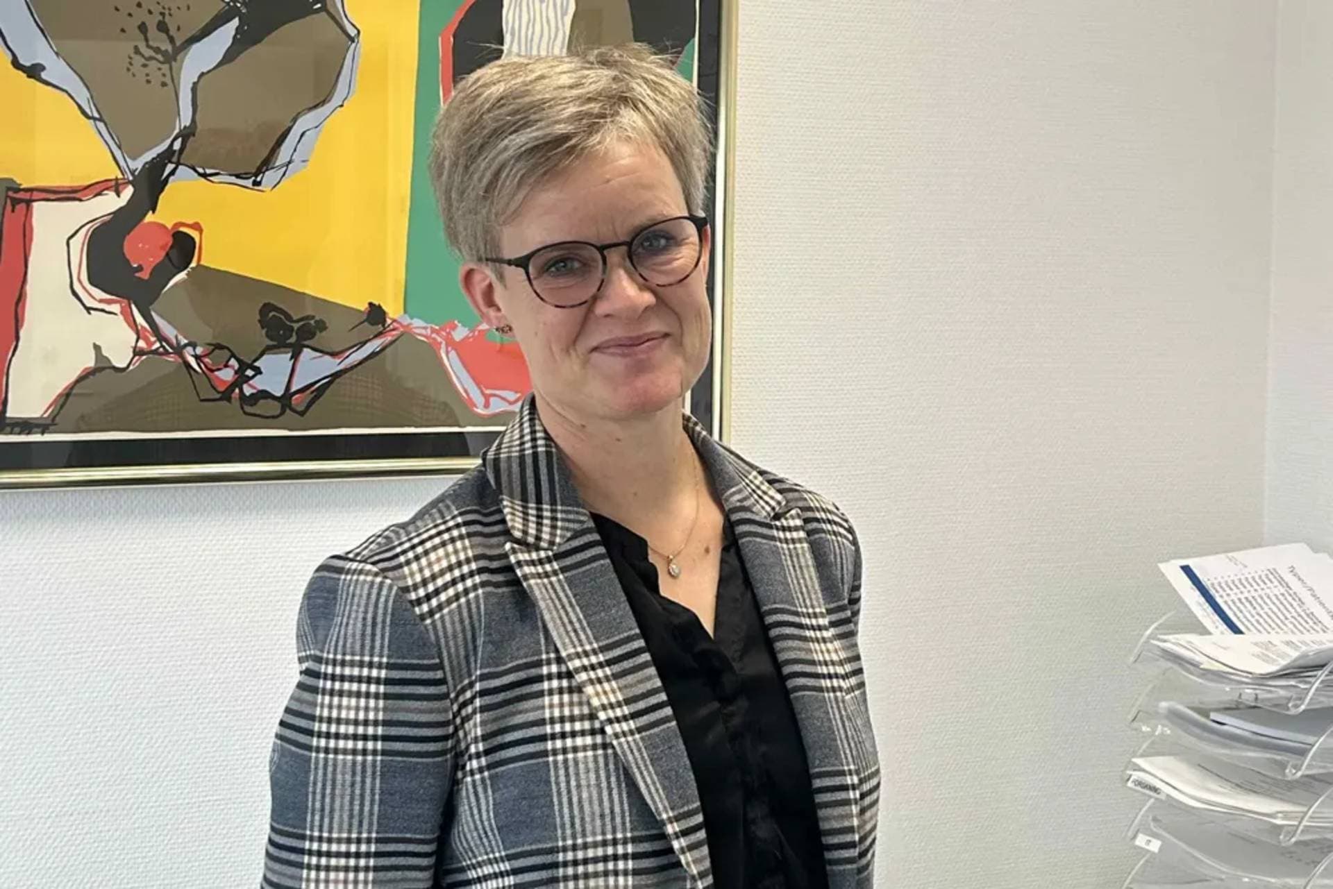 Chefsygeplejerske Birgitte Vestenaa har stået i spidsen for at udvikle en organisation med duoledelse på intensivafsnittet på Esbjerg og Grindsted Sygehus.