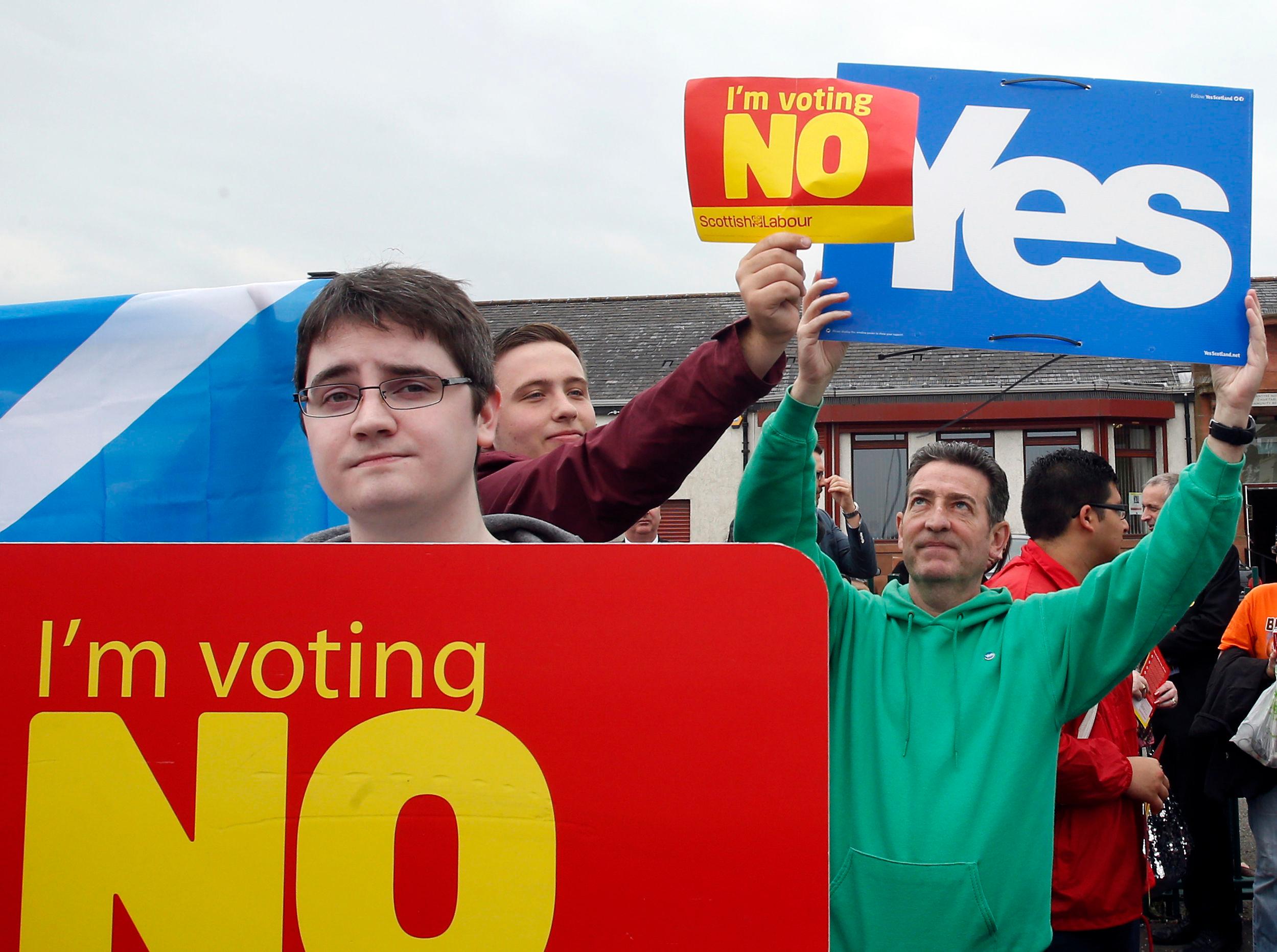 Hos Unite, Skotlands svar på LO, vil man hverken bede medlemmerne om at stemme ja eller nej: Der er for mange modstridende interesser på spil.
Foto: Polfoto