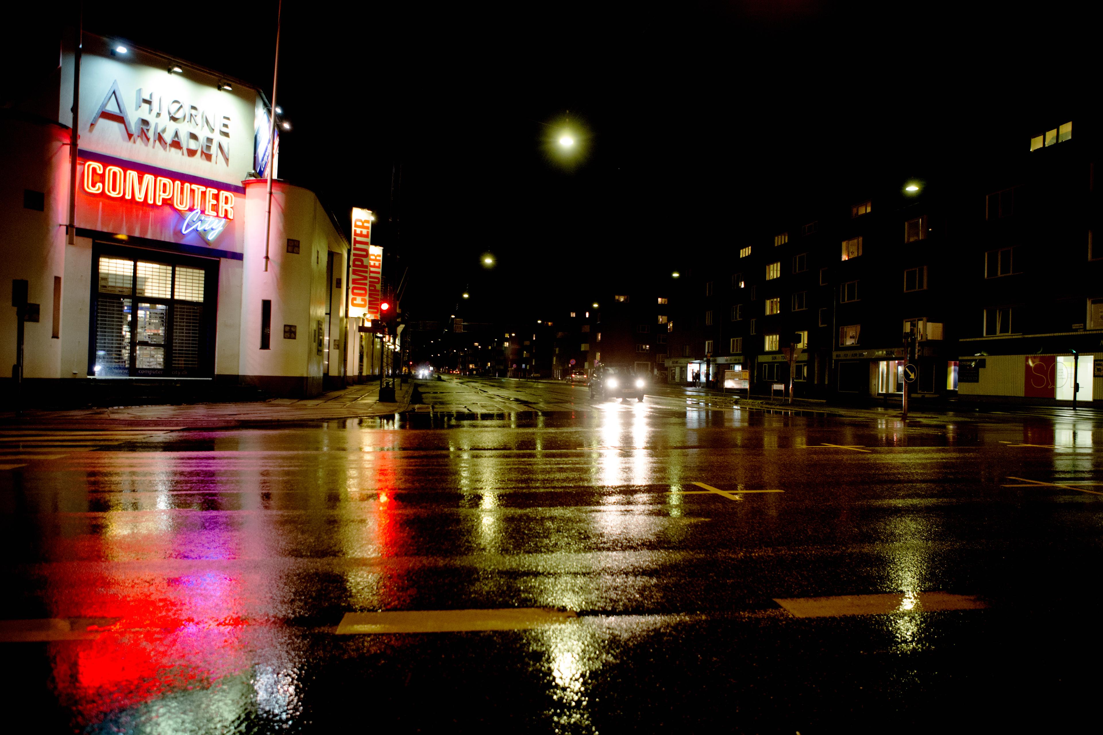 Det er på de fremkommelige natveje, som her ved Ringgaden i Aarhus, at Dansk Erhvervs medlemmer gerne vil færdes.