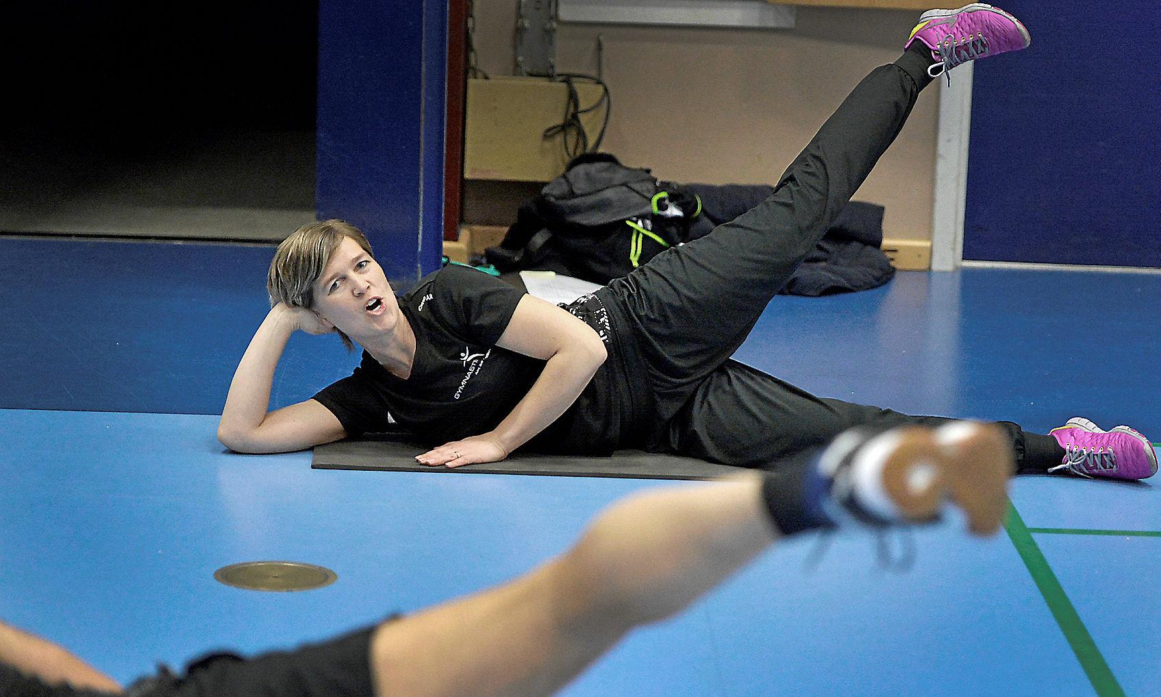 Anette Mortensen er aktiv i den lokale gymnastikforening, hvor hun blev spottet som et politisk talent.
