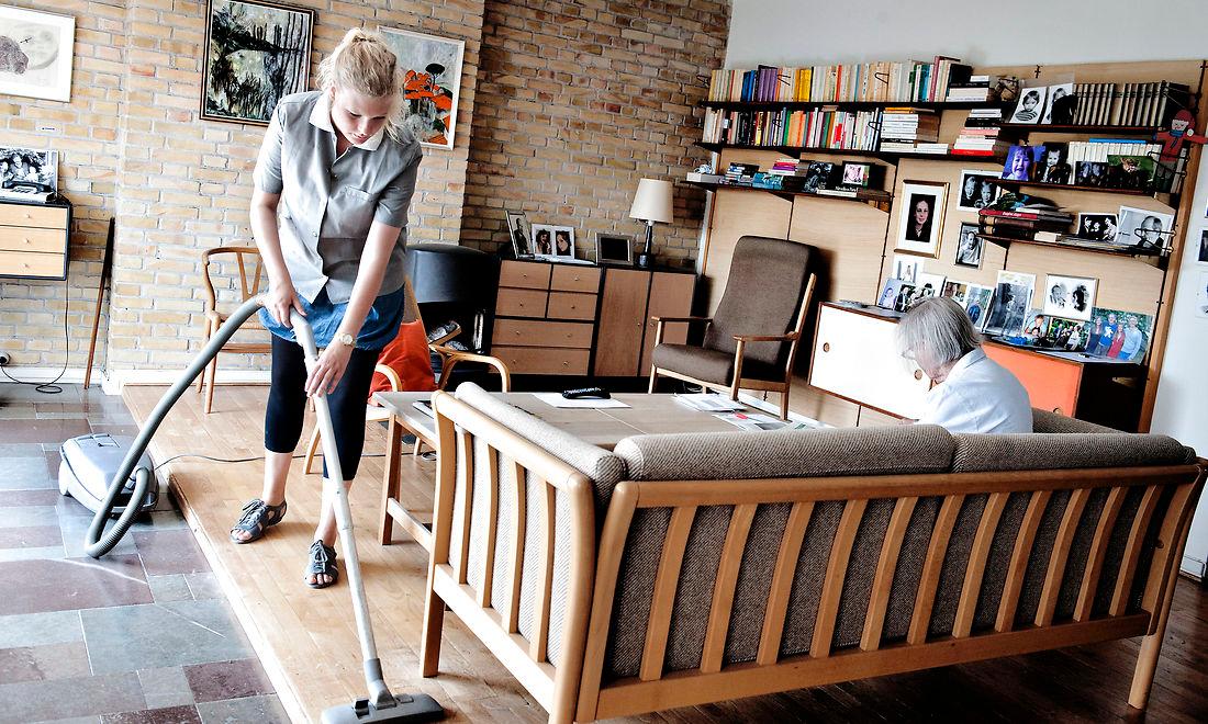 Den sædvanlige rengøring er aflyst hos mange ældre.