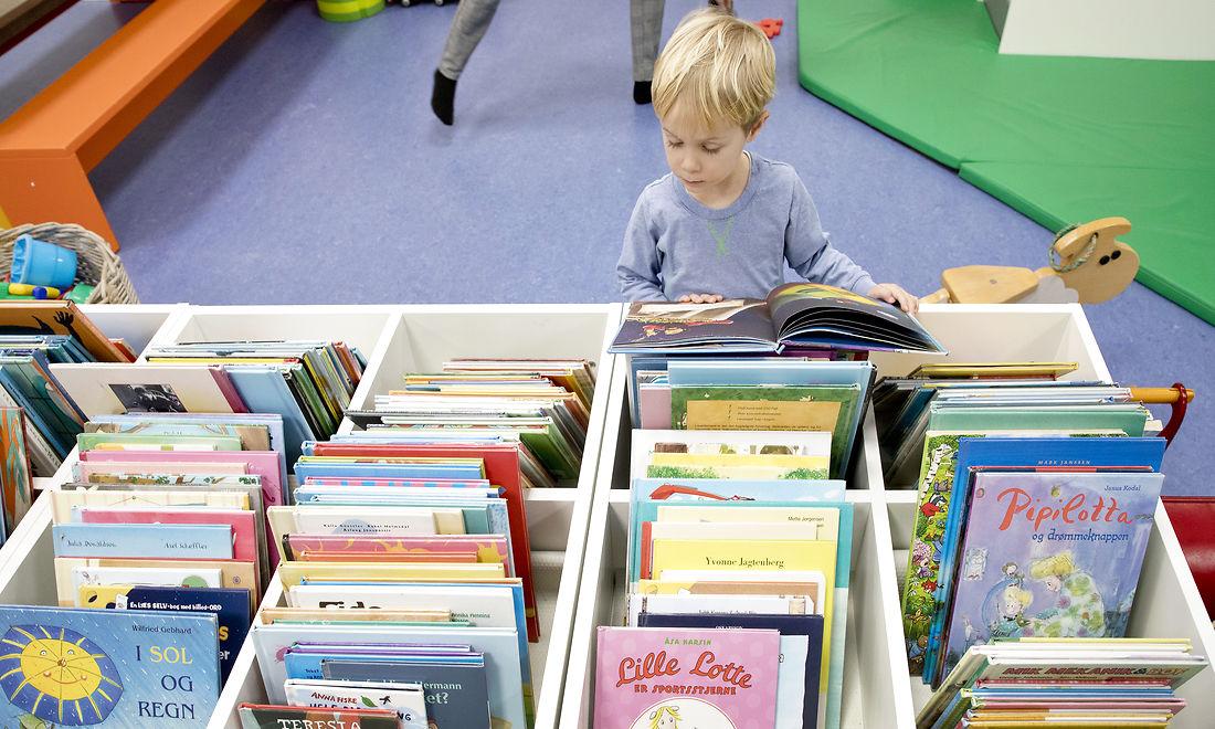 Børnebøgerne får snart nye måder at stå på, på Københavns Hovedbibliotek. 