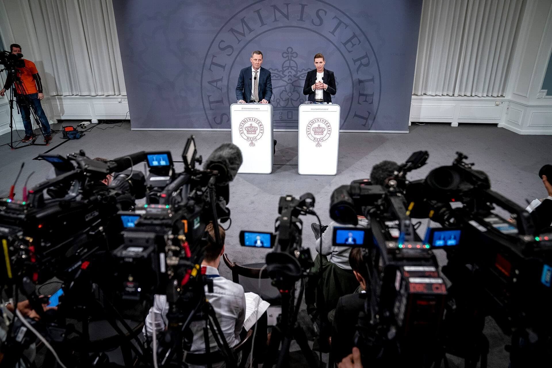 Der var 1,4 mio. seere til pressemødet med statsminister Mette Frederiksen og justitsminister Nick Hækkerup om sms-sagen.